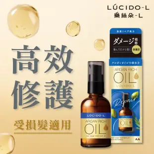 【LUCIDO-L樂絲朵-L】摩洛哥護髮精華油60mlx3入組