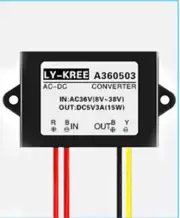 AC-DC Buck Converter Step Down Module Power Supply AC 36V to DC5V 3A