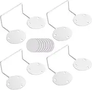 Mxshc Mattress Slip Stopper - 4X Bed Slide Stopper - Brackets to Prevent Mattress Sliding No Punching Metal Stop Fixer Removable for Hotel
