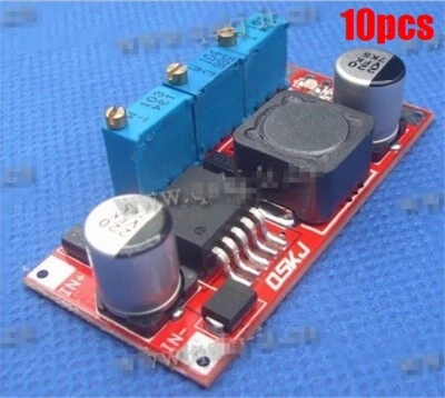 10Pcs Converter Led Driver Power Supply Module LM2596 Dc-Dc Step-Down Adjusta nc