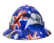 Cool Hard Hats Unisex EL SALVADOR AUSSIE FLAG Pro Choice Wide Brim Safety Hard Hat