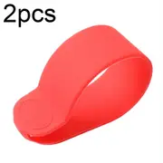 2Pcs Silicone Scooter Accelerator Dial Cover For Xiaomi M365 / 1S Pro Max G30 Es2 Red Accessories Parts