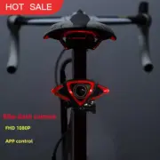 B5 FHD 1080P 8MP Bike Camera Tail Lights Wifi Bike Dash Cam w/ Remote Control