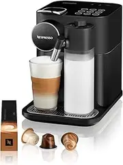 De'Longhi Nespresso Gran Lattissima EN640.B, Single-Serve Capsule Coffee Machine, Automatic Frothed Milk, 19 Bar Pressure, Cappuccino and Latte, 1400W, Black