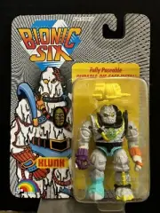 Rare Bionic Six LJN Klunk 1986 Vintage Action Figure New Sealed