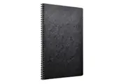 Age Bag Spiral Notebook A4 Lined Black