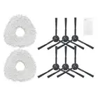 Spare kit Mop Cloth Sweeping Side Brush for NARWAL Robot YJCC001-1 VacuumSweeper