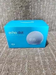 Amazon Echo Dot (4th Gen) with Clock Smart Speaker with Alexa