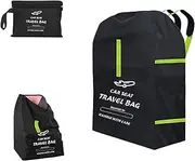 LELEWANGLUO Children's Seat Transport Bag, Child Seat Protective Cover Aeroplane with Shoulder Strap, Robust Gate Check Travel Bag, Waterproof Storage Bag, Protective Cover for Child Seat, Pram, black