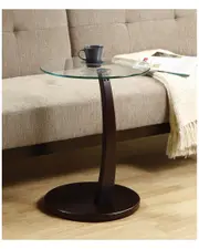 Monarch Specialties Cappuccino 24in Accent Table