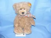 Steiff Classic Teddy Bear Nils Bear Jointed Light Brown 26cm 026829 Brand New