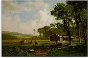 Stupell Industries Early Settlers Classical Canvas Wall Art Design by one1000paintings, 30 x 20