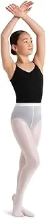 [Capezio] Ultra Shimmery Tight - Girls, White, Medium/Small, White, Medium