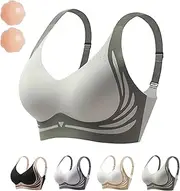 [hwqsad] Advocatey Bra, Whatyam Bra,Eversocute Bra, Super Gather Bra Wireless Push-Up Bra,Lifting Anti-Sagging for Elder