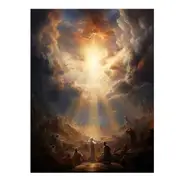 Heavenly Framed Canvas Print