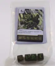 DC Dice Masters Justice League SWAMP THING Set RARE UNCOMMON COMMON CUR + 4 DICE