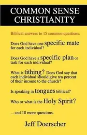 Common Sense Christianity by Jeff Doerscher (English) Paperback Book