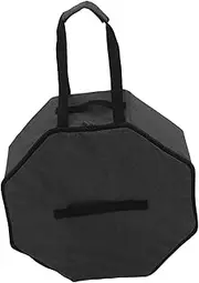 [Zerodeko] Travel Hat Bag Portable Collapsible Hat Organizer Lightweight Zippered Storage for Stylish Design for Men and Women Efficient Tidy Storage Cloth and Material