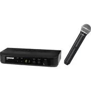 SHURE BLX24PG58-K14 Wireless Handheld Mic System 614-638Mhz Auto Set-Up Kit Inclued 1 X Blx4