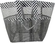 [WOFASHPURET] Portable Mesh Shower Pouch for Toiletries Quick Dry Organizer with Lightweight Travel Essential for College Gym Swimmers and More