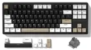 WK87 75% TKL Wireless Mechanical Gaming Keyboard, 2.4Ghz/Bluetooth/USB-C Gask...