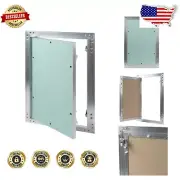Paintable Aluminum Drywall Inspection Hatch - Easy DIY Access Panel - 10" x 16"