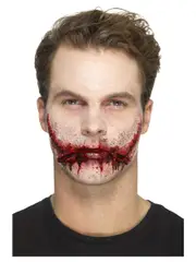 Stitched Smile Prosthetic Make Up