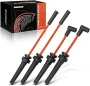 A-Premium Spark Plug Wire Replacement for Chrysler PT Cruiser 2003-2007 Dodge Neon Abarths, 2.4L, Set of 4