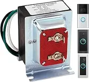 Doorbell Transformer for Ring Video Doorbell, 16v 30va Hardwired Doorbell Chime Transformer Power Supply, Compatible with Ring, Nest Hello, Wyze and Eufy Video Doorbells (16V)