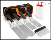 Blackstone Grill Accessories Kit 8PCS BBQ Griddle Tools Set For Outdoor Indoor