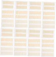 MERRYHAPY Invisible Double Eyelid Stickers 36pcs Double Sided Lace Natural Skin-friendly Lifting Tape for Hooded Eyes
