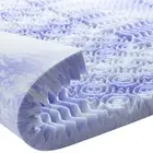 Dreamsmith 3 Inch 7-Zone Queen Memory Foam Mattress Topper, Cooling Gel Infus...