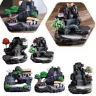 Waterfall Incense Holder Censer Incense Cone Holder Backflow Incense Burner N5N2