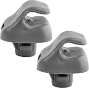 fhtpr 2Pcs Auto Sun Visor Clip,Fit For Accord, Odyssey CR-V Civic 88217S01A01ZA Car Sunvisor Hook Sun Visor Clip Holder Car Visor Retaining Clip(Gray)