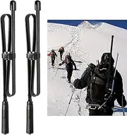 [Bingfu] Foldable CS Tactical SMA Female Ham Radio Antenna 2-Pack Dual Band VHF UHF 136-520MHz 28.3 inch Antenna for Kenwood Baofeng BF-F8HP UV-5R UV-82 BF-888S GT-3 Ham Two Way Radio Walkie Talkie