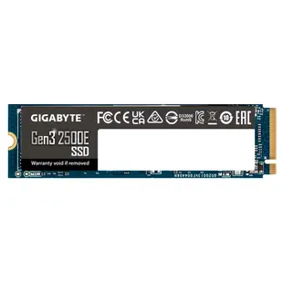 Gigabyte技嘉 Gen3 2500E SSD固態硬碟 500GB 500G 1TB M.2 PCIe Gen3