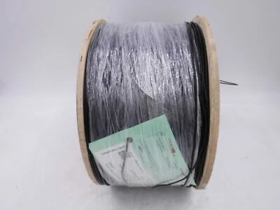 Atlas Hookup Wire 1626T1061 26/30 TC 0.10" PVC Black 5000 Feet