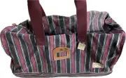 American Eagle Outfitters Duffle Bag Luggage Rolling Travel Bag Weekender RARE