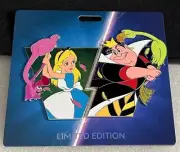 Disney WDI MOG D23 Expo 2024 Heroes vs Villains Alice in Wonderland LE 400 Pin