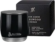 Urban Rituelle Black Amber, Rosewood & Cedar Scented Soy Candle 140 g
