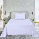 Linen King Flat sheet with Pillowcases King single, Queen, King Luxury Bed sheet