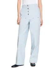 Sandro Carpenter Jeans in Light Blue