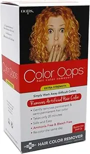 Developlus Color Oops Hair Color Remover Extra Strength, 1 Each Pack of 3