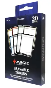 UPI19404 Ultra Pro Magic the Gathering CCG: Erasable Tokens
