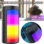 Horn Speaker Portable LED Wireless Speaker with Bluetooth USB/AUX/FM Radio Light