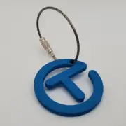 SCOTTY CAMERON BLUE CIRCLE T SOFT TOUCH KEY FOB / BAG TAG