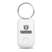 RAM Power Wagon White Bluetooth Wireless Key Finder Tracking Device Key Chain