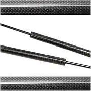 Auto Front Bonnet Hood Modify Gas Struts Lift Support Shock Damper Absorber Rods，Compatible With Trax Trax 2013-2022(Black carbon fiber)