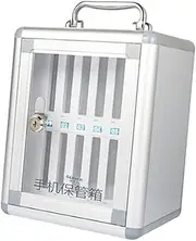 ＡＷＨＡＯ Phone Storage Locker, Portable Locking Unit, Wall-Mounted Cabinet for Exam Settings, 12 Slots