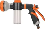 Garden Hose Nozzle - Garden Watering High Pressure Foam Sprayer - Multifunctional Water Spraying Machine with 8 Modes - for Car Wash, Watering Plants,Cleaning (Rear Trigger)